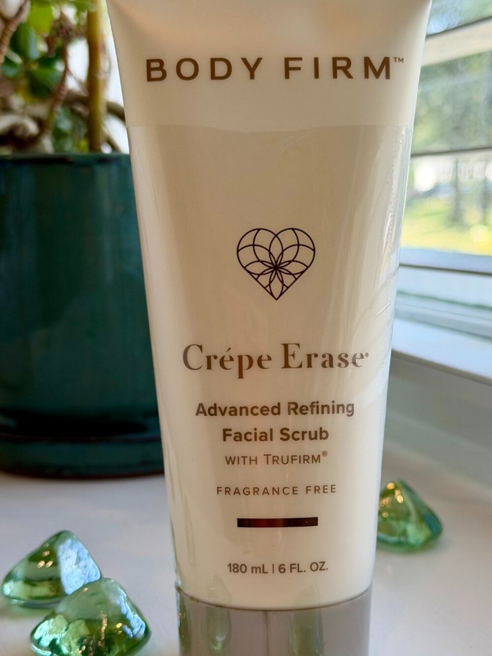 Crepe Erase Advanced Refining Facial Scrub – TruFirm – Fragrance Free – 180 ml